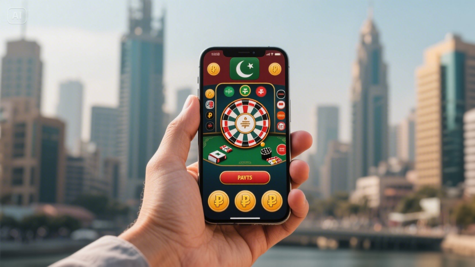 Casino  desktop and mobile interfaces